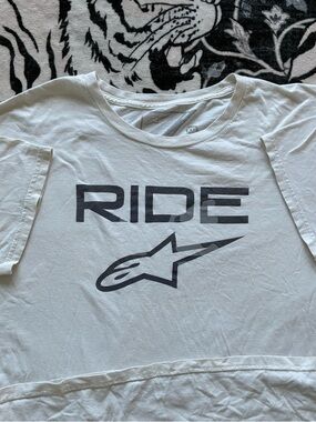 015 - ALPINESTARS RIDE BMX MOTOCROSS T SHIRT